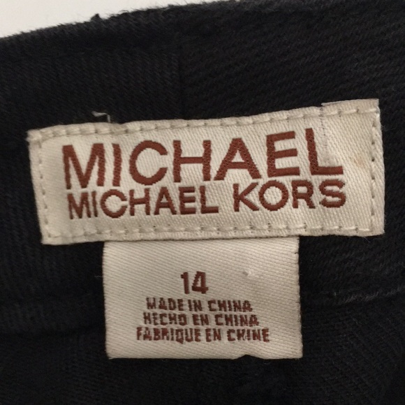 Michael Kors Black Flare Studded Jeans Size 14 - Picture 2 of 6